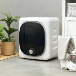 Máquina de Secar Roupa 4 kg 800W com Função Anti - Vincos Esterilização 5 Programas Carga Frontal 48x40x56 cm Branco