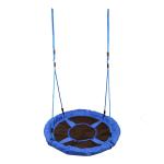 Baloiço para Criança tipo Ninho Baloiço Infantil Redondo acima de 3 Anos Carga Máx. 100 kg Ø100x180 cm Azul