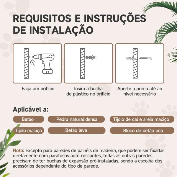 Conjunto de Prateleiras de Escalada para Gatos de 4 Peças com 2 Postes de Sisal e Plataforma para Saltar Cinzento