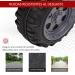 Quadriciclo Elétrico para Crianças Veículo Elétrico a Bateria 6V Infantil com Velocidade 2km/h 70x42x45 cm Vermelho