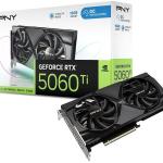 Placa Gráfica PNY GeForce RTX 5060 Ti OC 16GB GDDR7