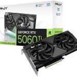 Placa Gráfica GeForce RTX 5060 Ti Dual Fan 8GB GDDR7 DLSS4 - PNY