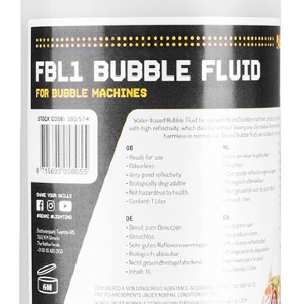 Liquido p/ Máquinas de Bolhas (1 Litro) - beamZ