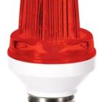 Lampada Mini Strobe 3W / 220V - E27 Vermelho
