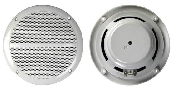 Pack 2 Altifalantes Tecto 6,5 c/ Grelhas e Resistência Água 120W - VELLEMAN
