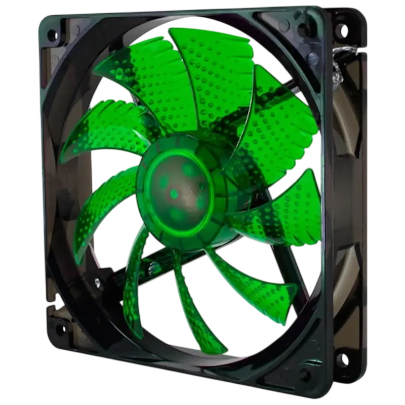 Ventoinha CoolFan 120mm LED 1200RPM (Verde) - NOX