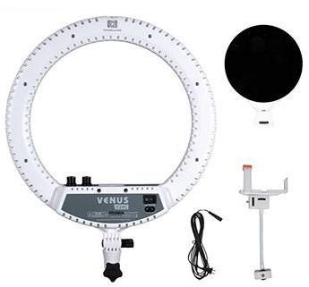 Iluminador LED Venus 24C 24W + Espelho (1690Lms/3200K - 5600K) - NANGUANG