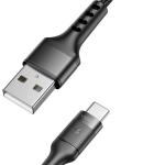 Cabo USB - A Macho - Cabo USB - C Macho 1.2 mts (Preto) - VEGER