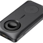 PowerBank 10000mAh 3x USB - C / USB - A / Lightning c/ Carregamento Rápido QC18W (Preto) - VEGER