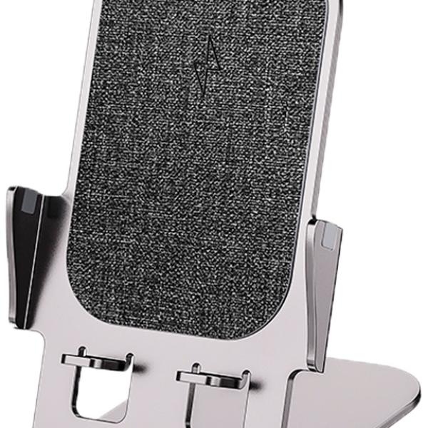 Carregador Sem Fio Qi 15W (Cinza) - VEGER