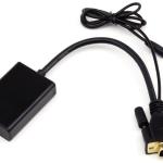 Conversor VGA + Audio p/ HDMI