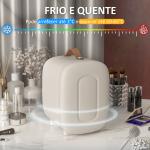 Frigorífico Pequeno de Cosméticos 4L 9V/240V para Arrefecer e Aquecer Mini Frigorífico para Beleza 20,3x26,3x28 cm Creme