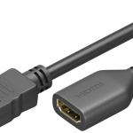 Cabo Extensão HDMI 2.0 Macho - Femea 4K 3D (1 metro)