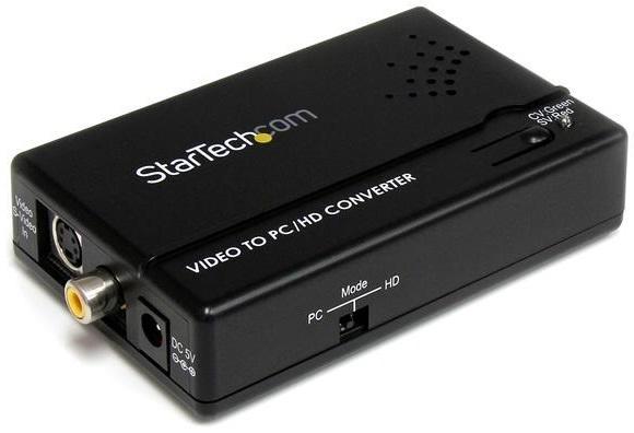 Conversor Video RCA/S - Video - VGA - STARTECH