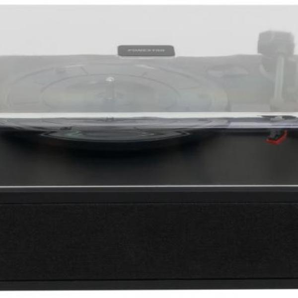 Gira Discos Hi - Fi 6W 33 - 78rpm c/ USB (Preto) - FONESTAR
