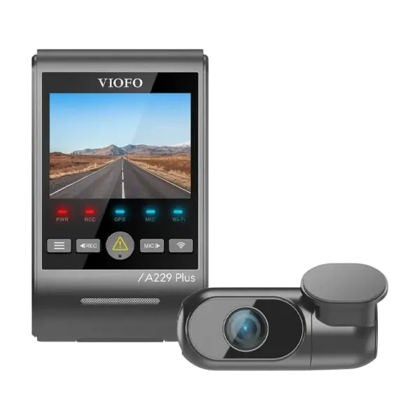 Gravador de Vídeo 2K 1080p + Câmara Traseira 1080p A229 PLUS 2CH - VIOFO