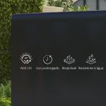 Capa Protetora Impermeável para Baloiço de Jardim de 3 Lugares com Fecho Antipoeira e Antivento 215x155x150 cm