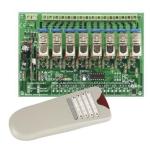 Módulo Sistema de Controlo Remoto RF de 8 Canais - VELLEMAN