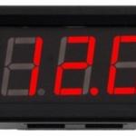 Voltimetro Digital LED Vermelho (3,5...30VDC)