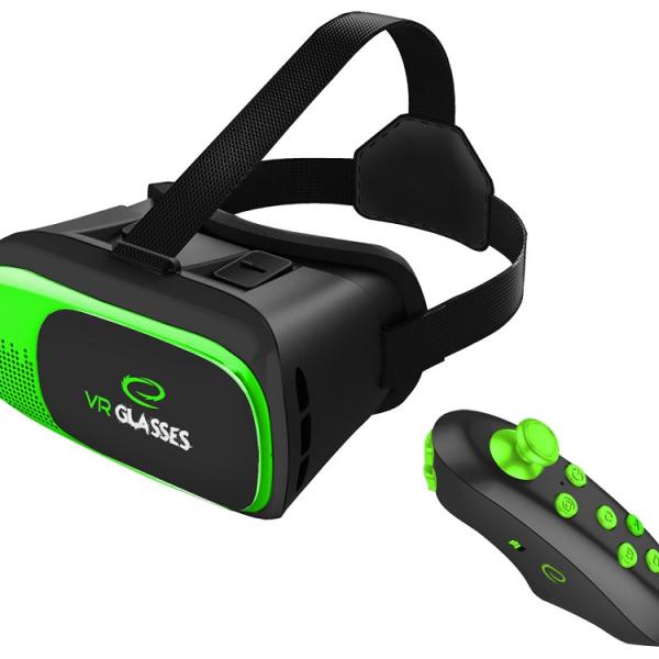 Óculos Realidade Virtual 3D + Comando Bluetooth p/ Sistemas ANDROID e IOS - ESPERANZA