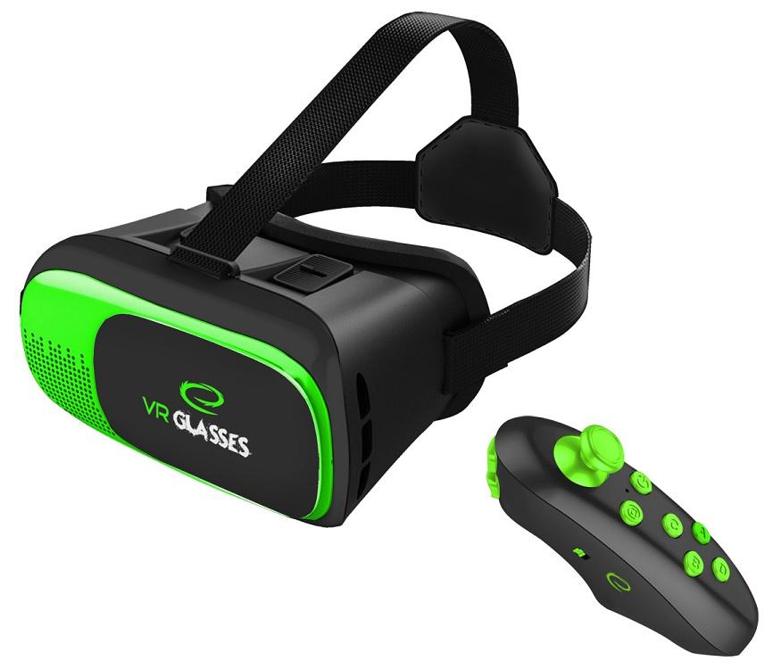 Óculos Realidade Virtual 3D + Comando Bluetooth p/ Sistemas ANDROID e IOS - ESPERANZA