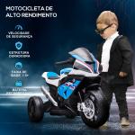 Mota Elétrica BMW HP4 com Música USB Velocidade 2,5km/h Avance e Retrocesso 82,5x42x54cm Vermelha
