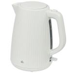 Jarro Elétrico 1,7 L 2200 W com Filtro Anticalcário Removível Desligamento Automático Base Giratória 360° Creme