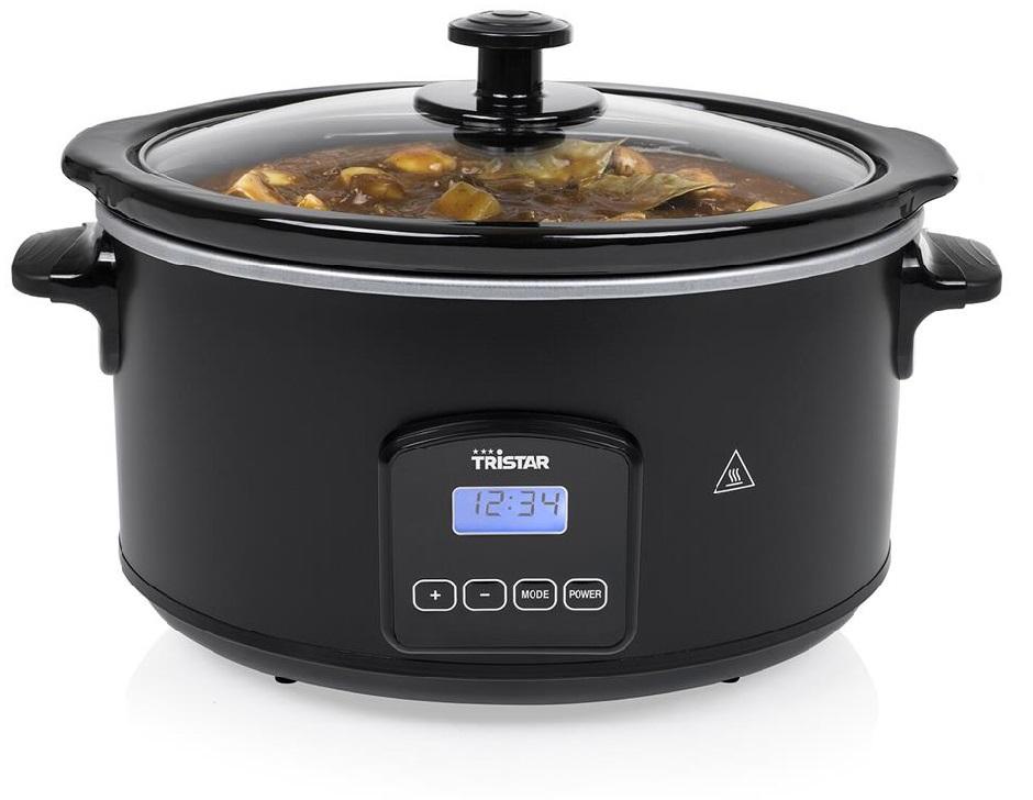 Panela de Cozedura Lenta VS - 3920 210W (Preto) - TRISTAR