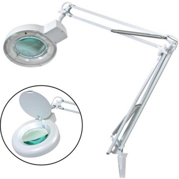 Candeeiro Bancada c/ Lupa 22W 8 Dioptrias - VELLEMAN