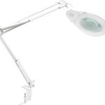 Candeeiro Bancada 15W 80x LEDs c/ Lupa 5 5 Dioptrias - ZD129A
