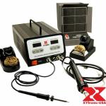 Estação de Soldadura e Dessoldadura Regulável 100W c/ Extrator de Fumos - Xytronic