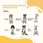 Barreira para Cães de Aço Barreira de Segurança para Animais de Estimação Dobrável de 3 Painéis Duplo Fechamento 206x90 cm Preto