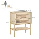 Gaiola de Madeira para Hamster com 5 Plataformas Rampa Dobrável Janela de Acrílico e Prateleira Inferior 60x40x80 cm Madeira Natural