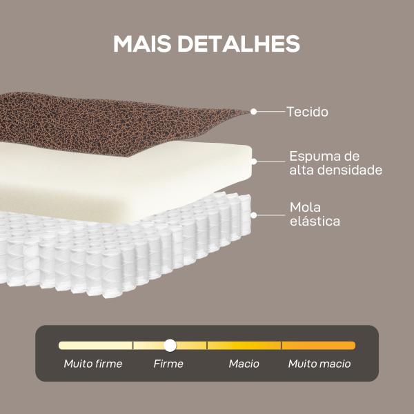 Poltrona Reclinável Manual Poltrona de Couro Sintético com Acolchoamento Espesso até 135º p84x85x104 cm Marrom