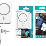 Carregador 15W Magsafe Automóvel Branco W-010