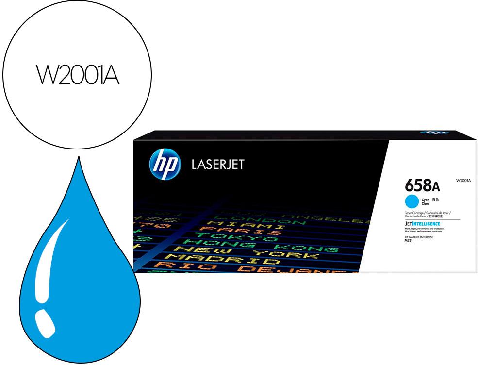 Toner Enterprise 658A Ciano - HP