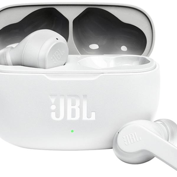 Auriculares Bluetooth Wave 200 True Wireless (Branco) - JBL