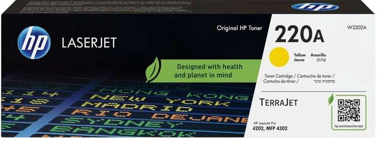 Toner 220A Original (Amarelo) - HP
