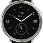 Smartwatch Amazfit Active 2 Round 44mm (Black Leather)