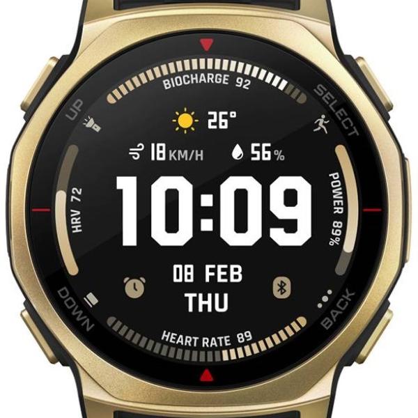 Smartwatch T - Rex 3 Pro 44mm (Black Gold) - AMAZFIT