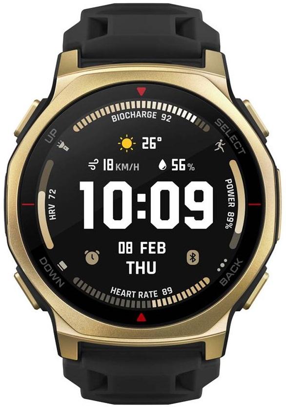 Smartwatch T - Rex 3 Pro 44mm (Black Gold) - AMAZFIT