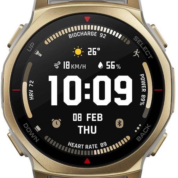 Smartwatch Amazfit T - Rex 3 Pro 44mm (Arctic Gold)