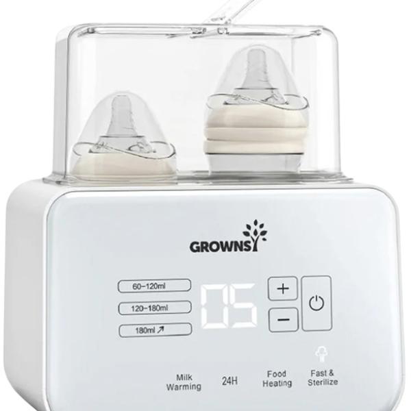 Aquecedor de Biberões 8 - EM - 1 c/ Temporizador (Branco) - GROWNSY