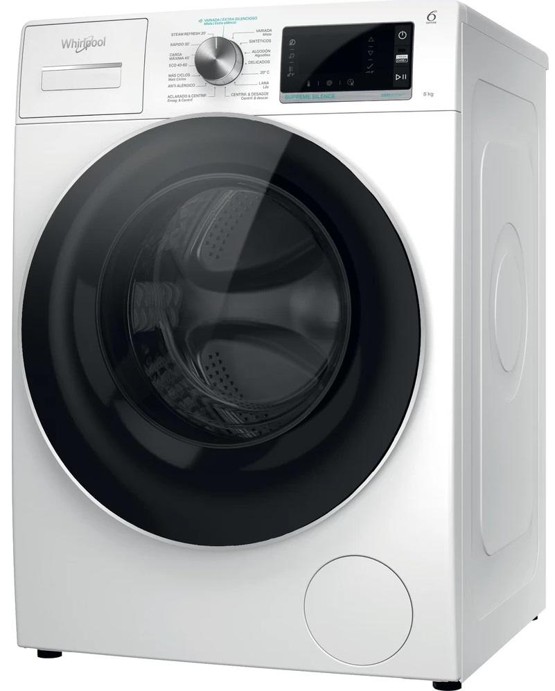 Máquina de Lavar Roupa W6 W845WR SPT 8Kg 1400RPM (Branco) - WHIRLPOOL