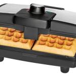 Máquina de Waffles Dupla 800W - CLATRONIC