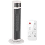 Aquecedor Elétrico Cerâmico PTC 2000 W com 4 Modos, Comando à Distância e Proteção contra Sobreaquecimento e Queda