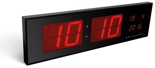 Relógio de Parede em LED (830 x 230 x 40 mm) - PEREL