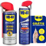 PACK CANALIZADOR WD - 40 (Lubrificante Silicone 400ml + Produto Multi - Uso Flexível 400ml)