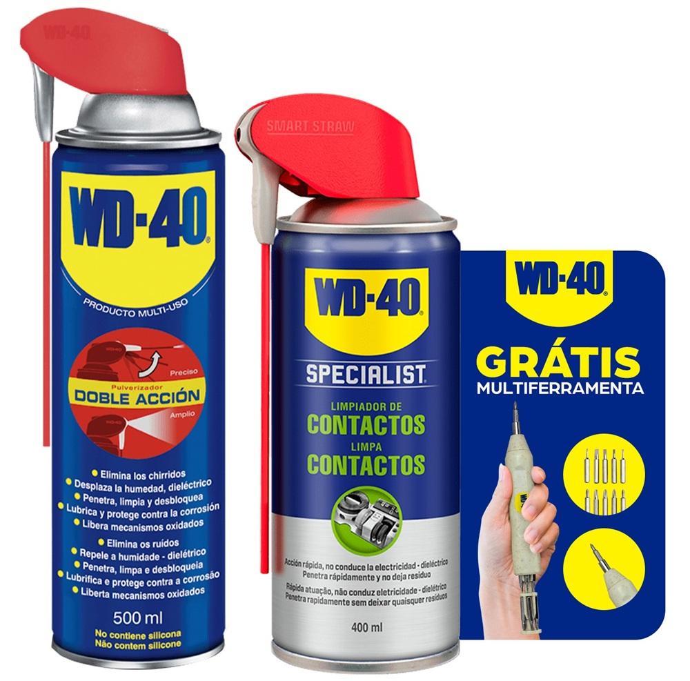 PACK ELETRICISTA (Produto Multi - Uso Dupla Ação Spray 500ml + Limpa Contactos 400ml)