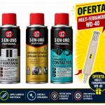 Pack SOS Casa (Lubrificante Portas/Janelas, Fechaduras e Limpa Contactos) - 3 - EN - UNO
